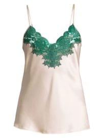 Ginia - Lace-Trimmed Chemise at Saks Fifth Avenue